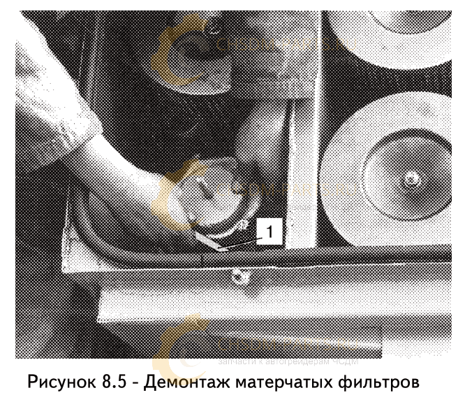 Демонтаж матерчатых фильтров ДЗ-98 Демонтаж матерчатых фильтров ДЗ-98